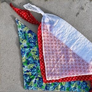Set of 3 Vintage holly hobbie head wrap